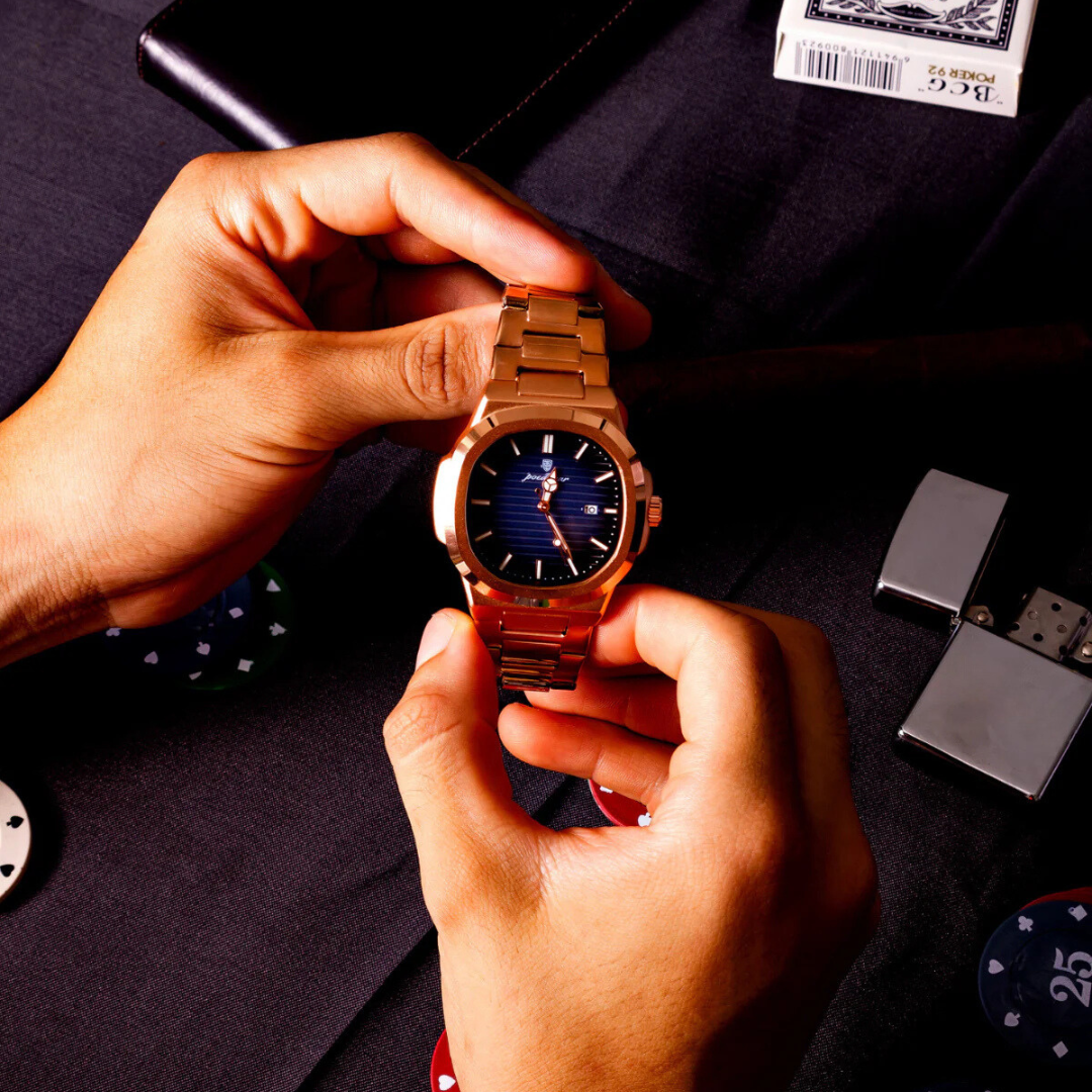 Reloj Poedagar Deluxe Golden®