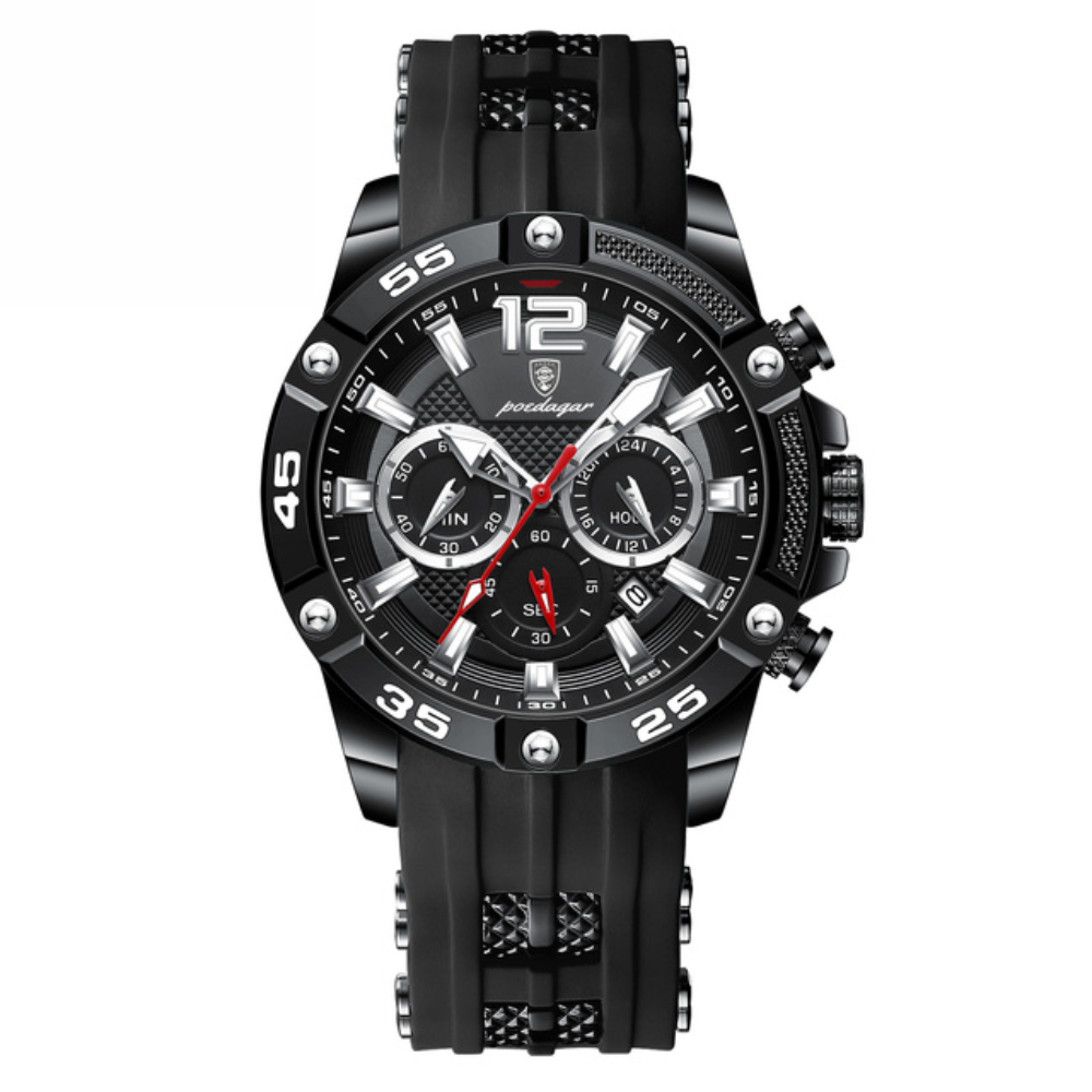 Reloj Poedagar ejército negro.